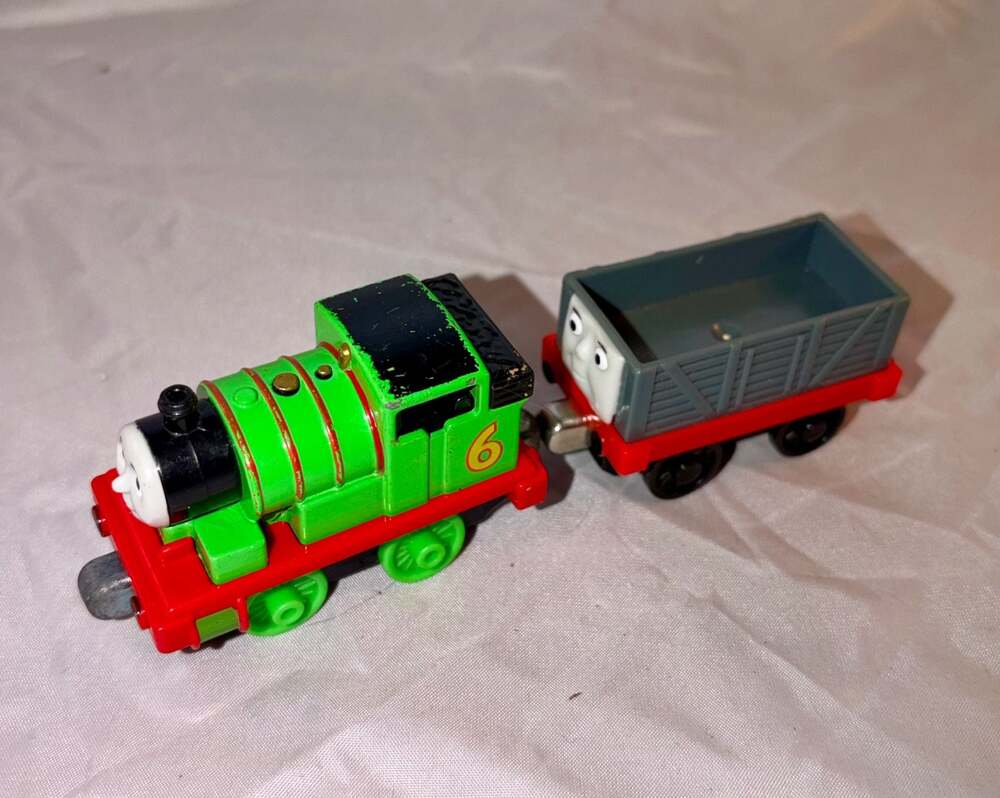Thomas & Friends Take-Along Percy & Troublesome Truck Die-Cast Train Set